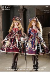 Mademoiselle Pearl Sacred Heart Blouses JSKs and OPs(Reservation/3 Colours/Full Payment Without Shipping)